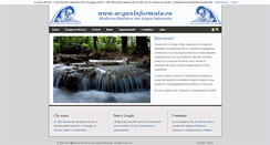 Desktop Screenshot of acquainformata.eu